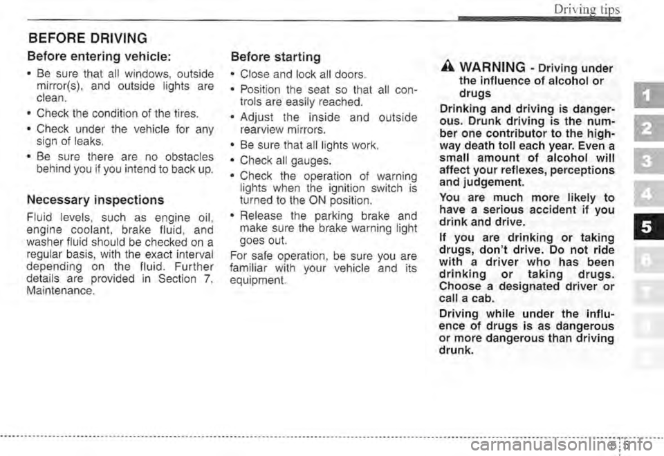 KIA SPECTRA5 2005  Owners Manual 
