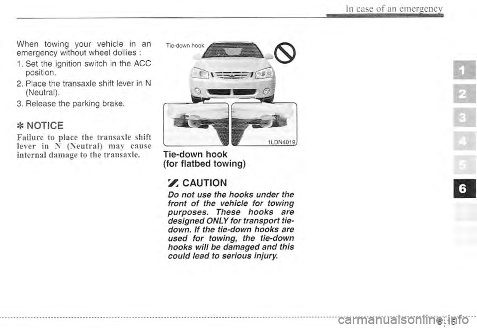 KIA SPECTRA5 2005  Owners Manual 