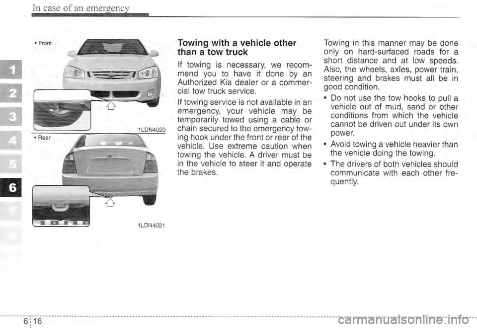 KIA SPECTRA5 2005  Owners Manual 