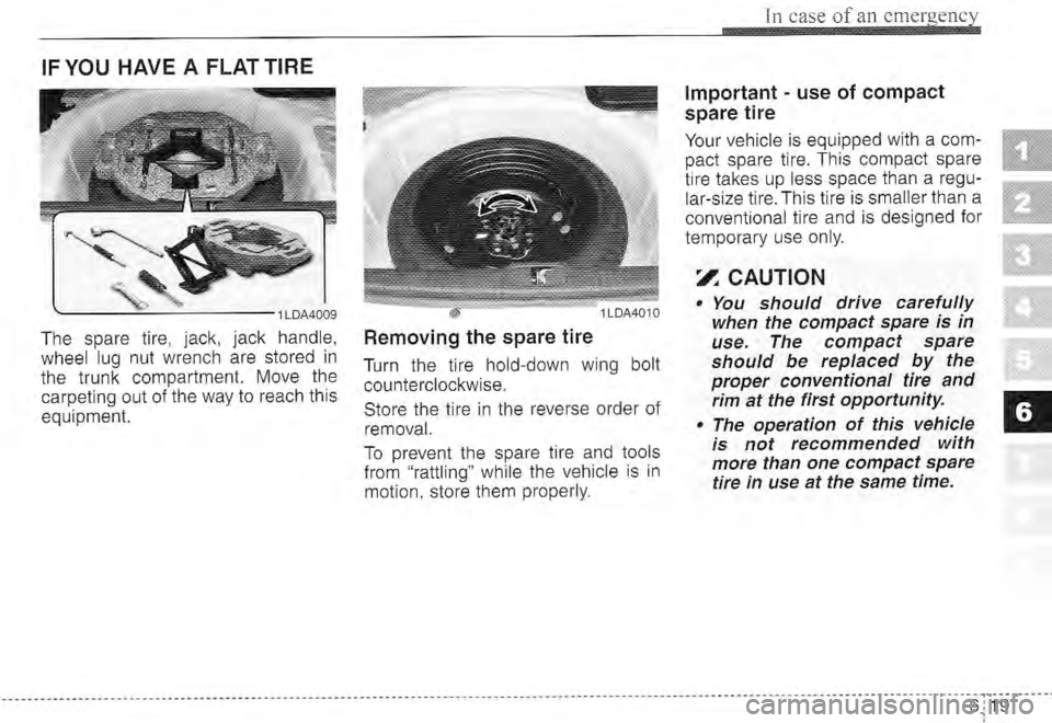KIA SPECTRA5 2005  Owners Manual 