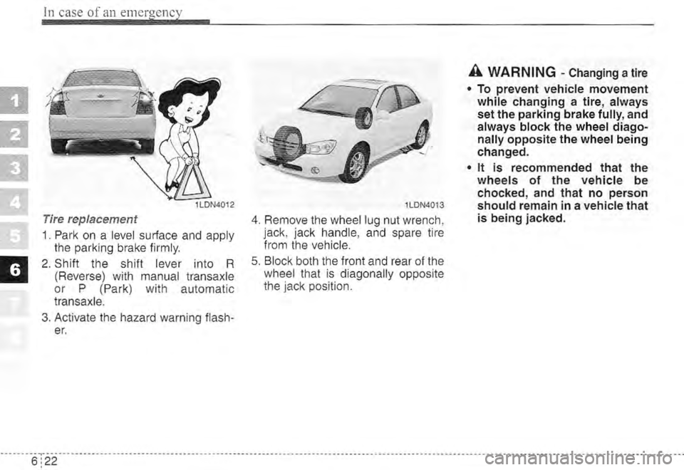 KIA SPECTRA5 2005  Owners Manual 