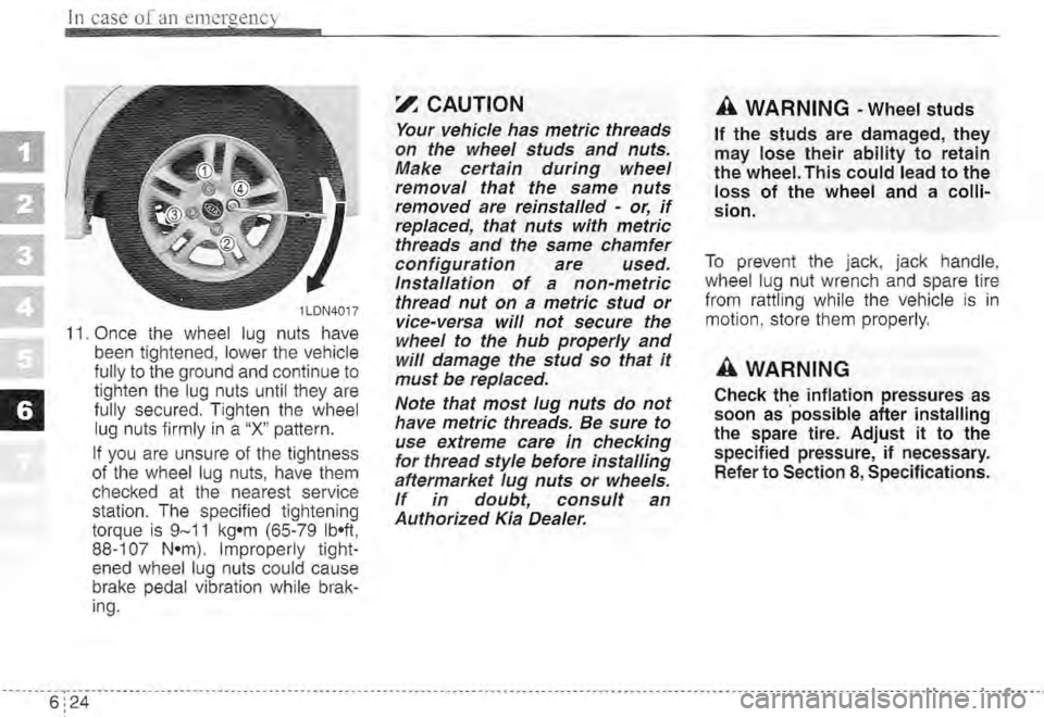 KIA SPECTRA5 2005  Owners Manual 