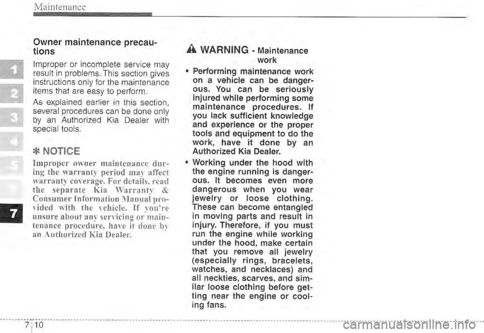 KIA SPECTRA5 2005  Owners Manual 