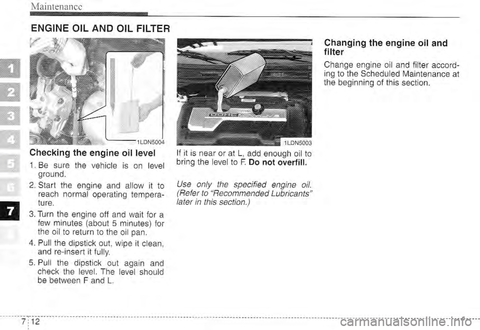 KIA SPECTRA5 2005  Owners Manual 
