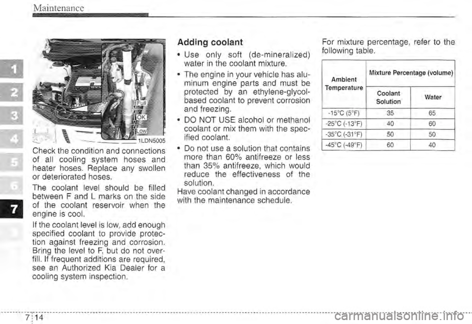 KIA SPECTRA5 2005  Owners Manual 