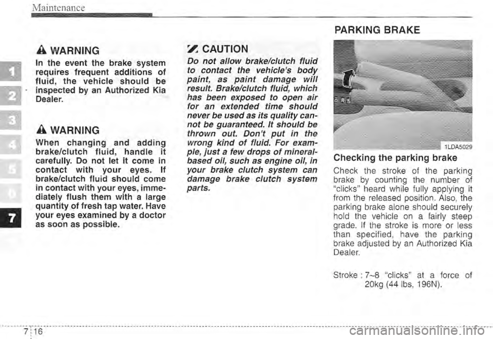 KIA SPECTRA5 2005  Owners Manual 