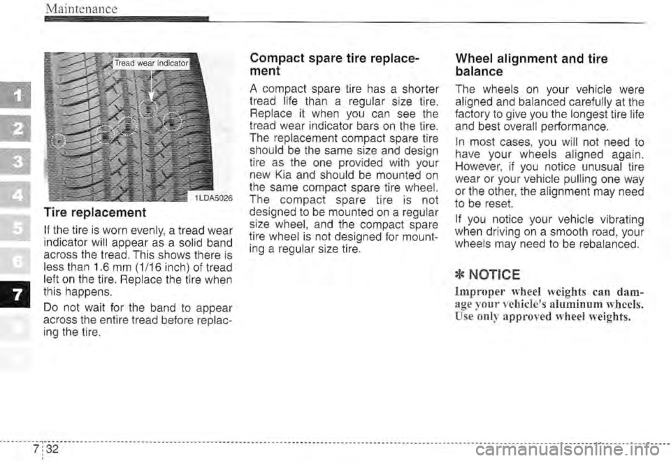 KIA SPECTRA5 2005  Owners Manual 