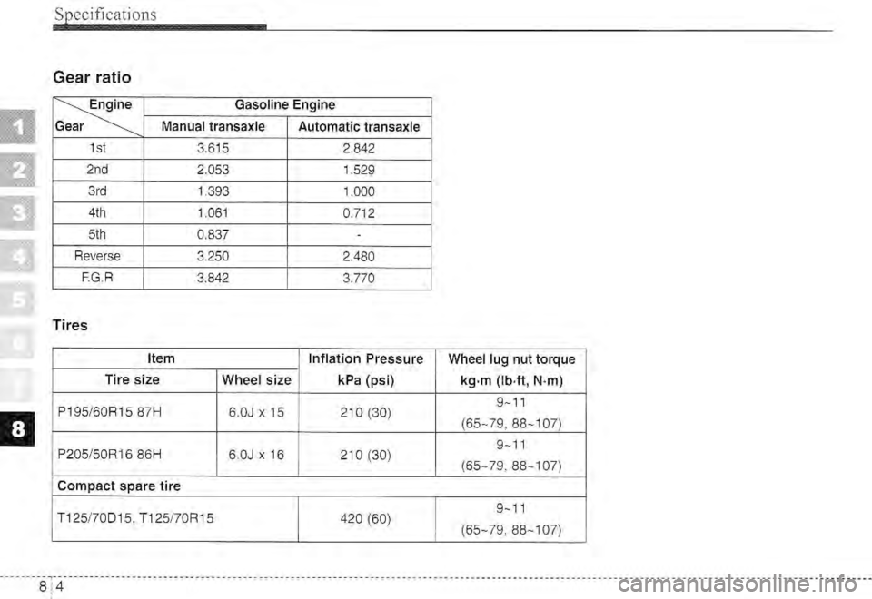 KIA SPECTRA5 2005  Owners Manual 