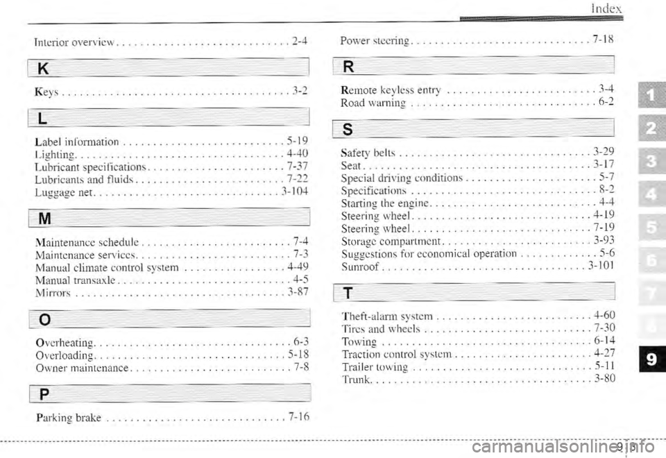 KIA SPECTRA5 2005  Owners Manual 