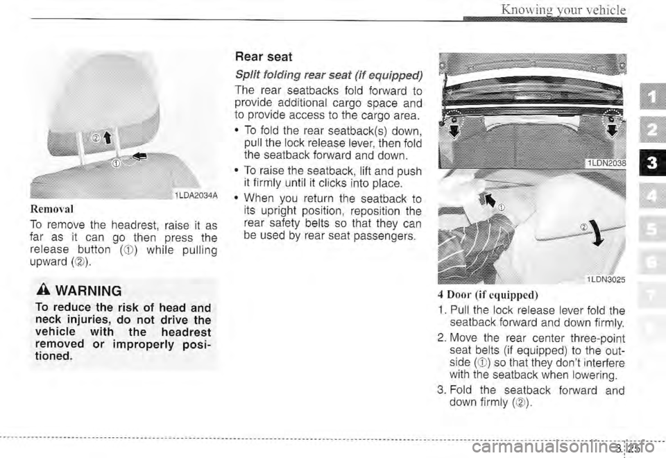 KIA SPECTRA5 2005  Owners Manual 