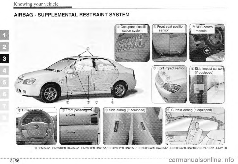 KIA SPECTRA5 2005  Owners Manual 