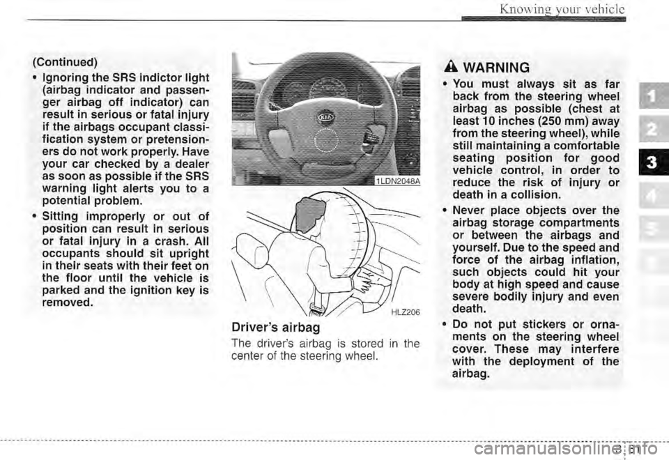 KIA SPECTRA5 2005  Owners Manual 