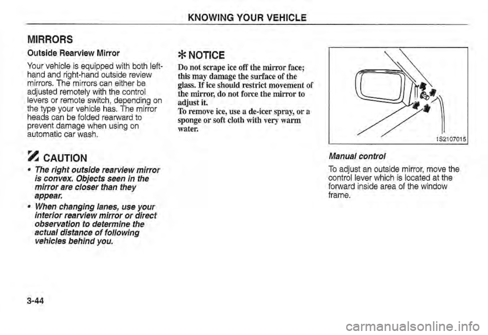 KIA SPECTRA5 2002  Owners Manual 