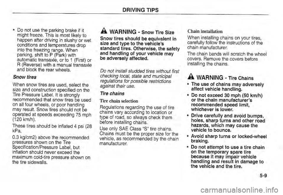 KIA SPECTRA5 2002  Owners Manual 