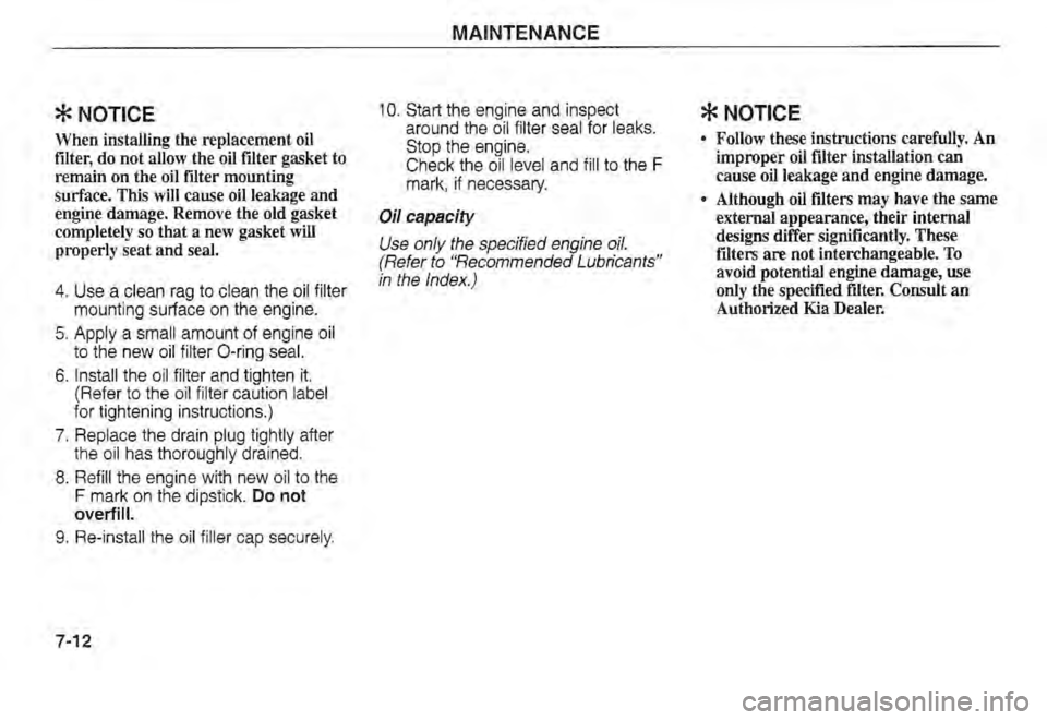 KIA SPECTRA5 2002  Owners Manual 