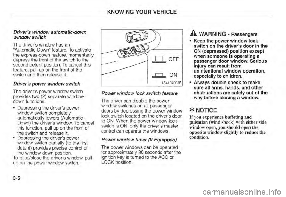 KIA SPECTRA5 2002  Owners Manual 