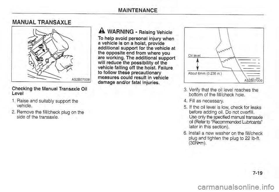 KIA SPECTRA5 2002  Owners Manual 