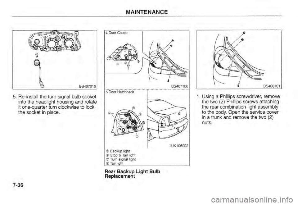 KIA SPECTRA5 2002  Owners Manual 