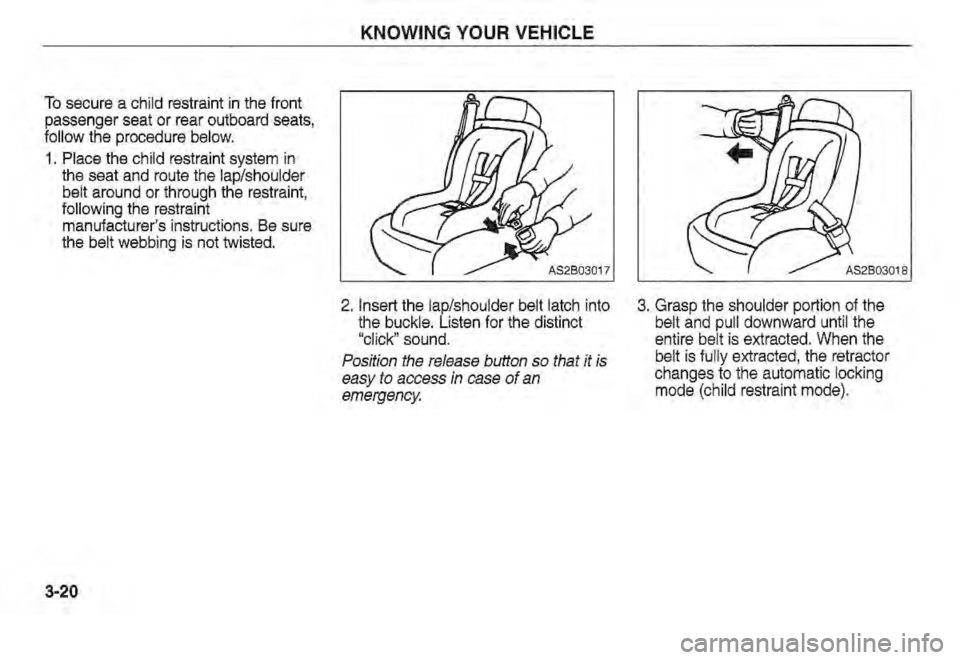 KIA SPECTRA5 2002  Owners Manual 