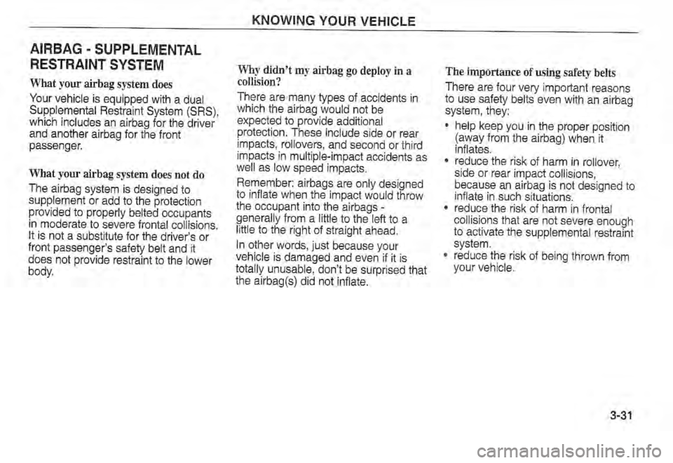 KIA SPECTRA5 2002  Owners Manual 