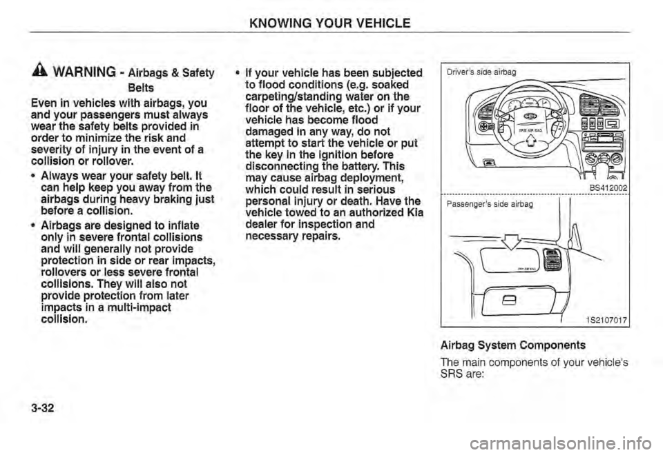 KIA SPECTRA5 2002  Owners Manual 