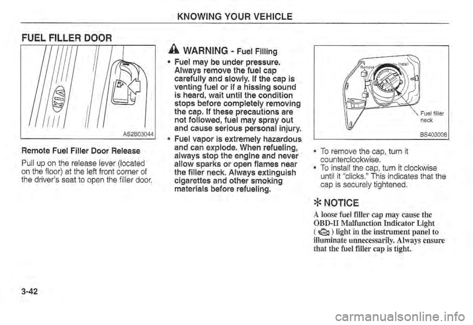 KIA SPECTRA5 2002  Owners Manual 