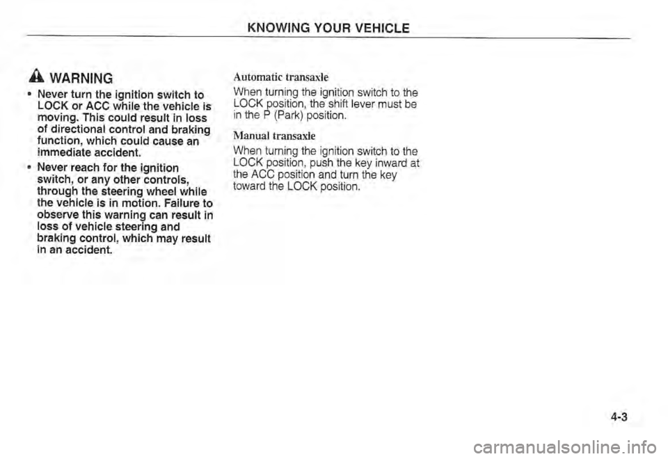 KIA SPECTRA5 2002  Owners Manual 
