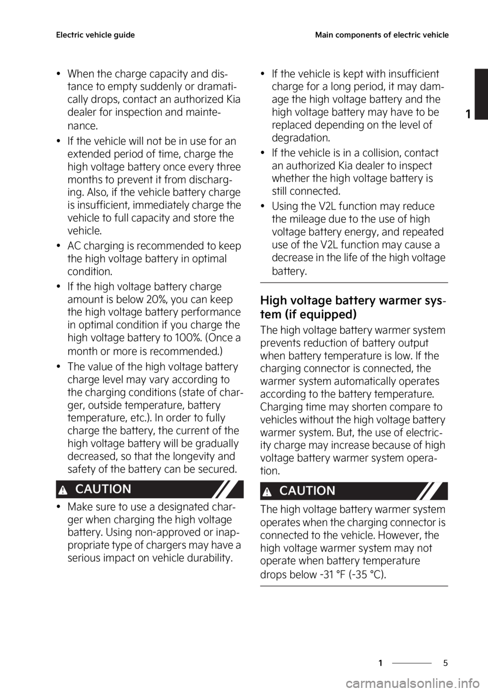 KIA EV6 2023  Owners Manual �
�
�
�&�M�F�D�U�S�J�D��W�F�I�J�D�M�F��H�V�J�E�F�.�B�J�O��D�P�N�Q�P�O�F�O�U�T��P�G��F�M�F�D�U�S�J�D��W�F�I�J�D�M�F
