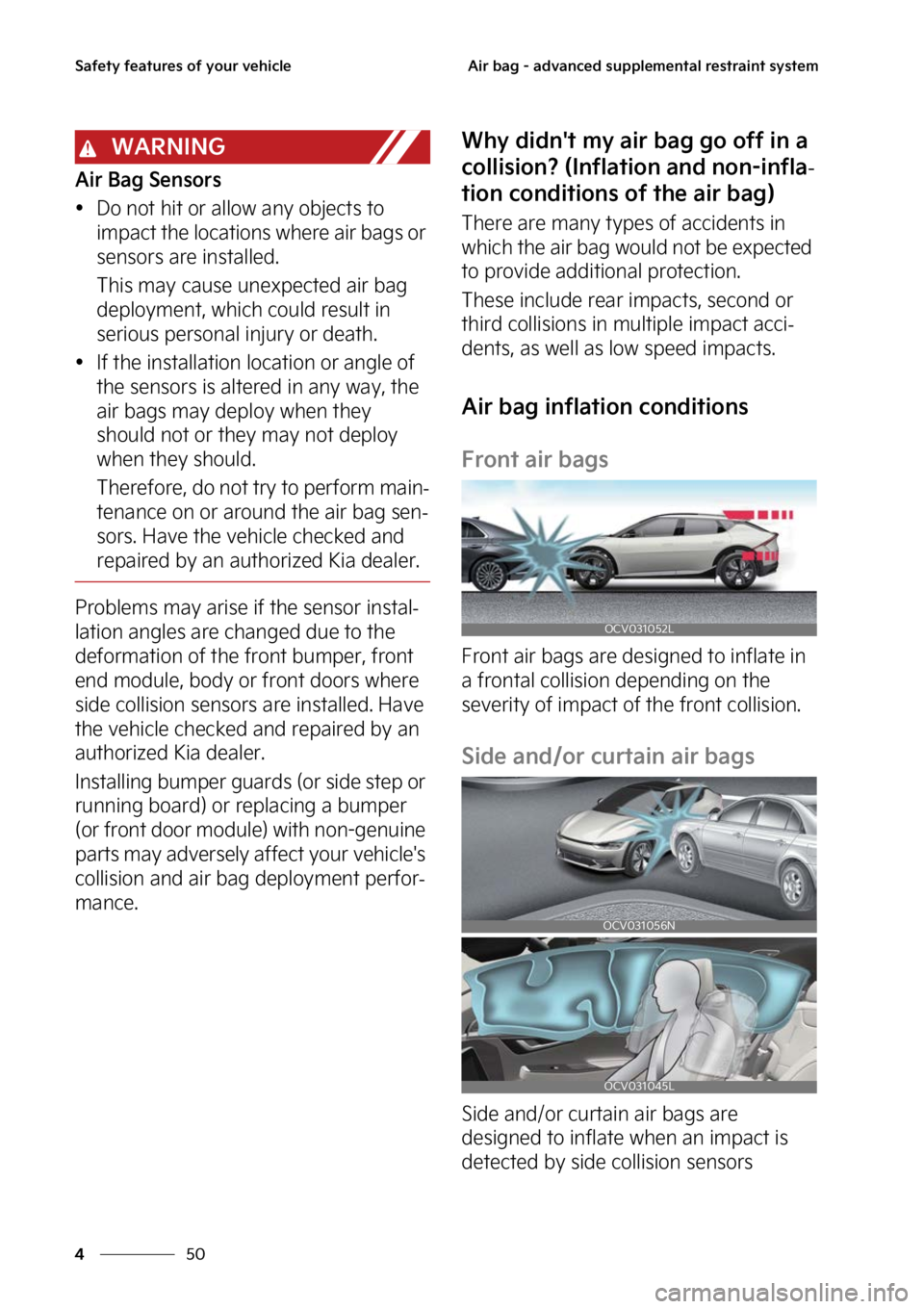 KIA EV6 2023  Owners Manual �4�B�G�F�U�Z��G�F�B�U�V�S�F�T��P�G��Z�P�V�S��W�F�I�J�D�M�F
��
�
�"�J�S��C�B�H����B�E�W�B�O�D�F�E��T�V�Q�Q�M�F�N�F�O�U�B�M��S�F�T�U�S�B�J�O�U��T�Z�T�U�F�N
�8�"�3�/�*�/�(
�"�J�S��#�B�H��