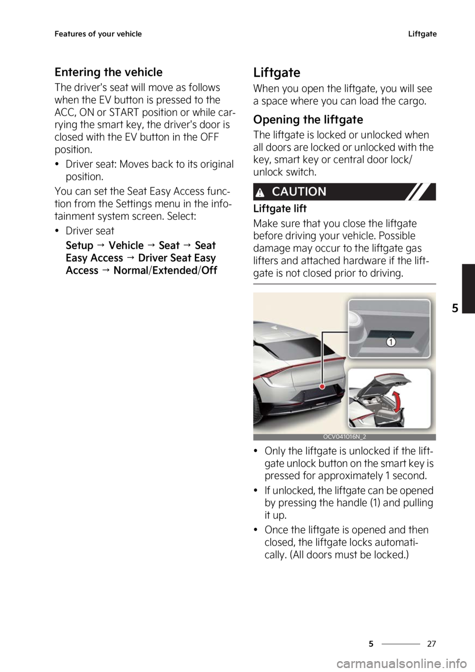 KIA EV6 2023  Owners Manual ��
�
�
��F�B�U�V�S�F�T��P�G��Z�P�V�S��W�F�I�J�D�M�F�-�J�G�U�H�B�U�F
�&�O�U�F�S�J�O�H��U�I�F��W�F�I�J�D�M�F
�5�I�F��E�S�J�W�F�S��T��T�F�B�U��X�J�M�M��N�P�W�F��B�T��G�P�M�M�P�X�T�
�X�I