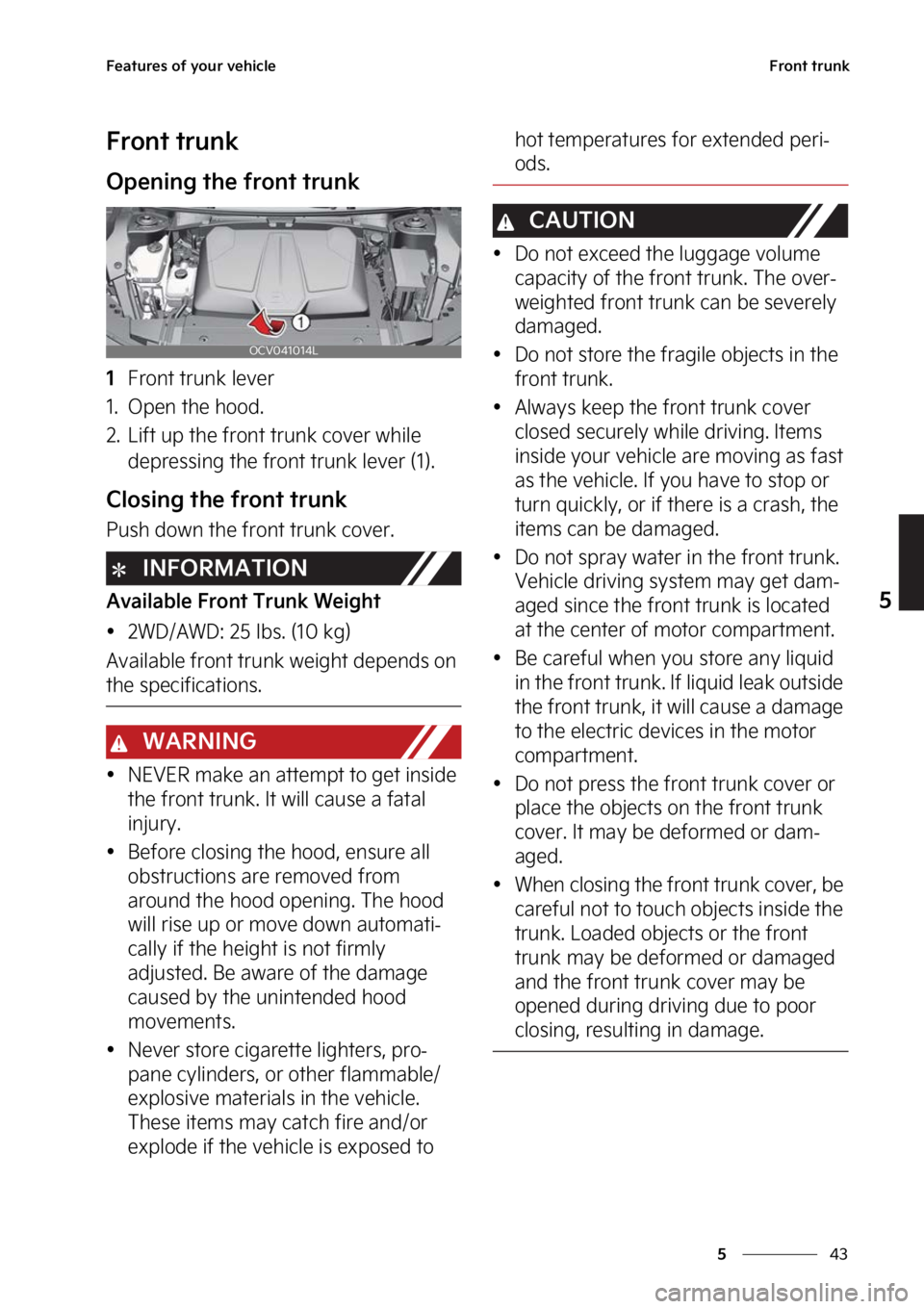 KIA EV6 2023  Owners Manual ��
�
�
��F�B�U�V�S�F�T��P�G��Z�P�V�S��W�F�I�J�D�M�F��S�P�O�U��U�S�V�O�L
��S�P�O�U��U�S�V�O�L
�0�Q�F�O�J�O�H��U�I�F��G�S�P�O�U��U�S�V�O�L
����S�P�O�U��U�S�V�O�L��M�F�W�F�S
�� �0�Q
