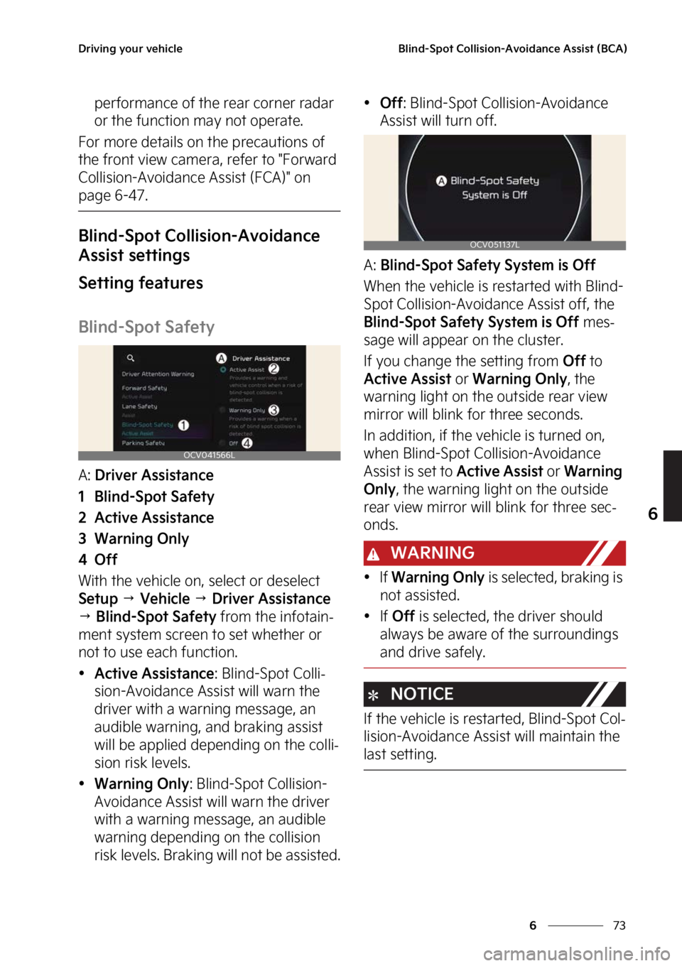 KIA EV6 2023  Owners Manual ��
�
�
�%�S�J�W�J�O�H��Z�P�V�S��W�F�I�J�D�M�F�#�M�J�O�E��4�Q�P�U��$�P�M�M�J�T�J�P�O��"�W�P�J�E�B�O�D�F��"�T�T�J�T�U��	�#�$�"�

�Q�F�S�G�P�S�N�B�O�D�F��P�G��U�I�F��S�F�B�S��D�P�S�O�F�S�