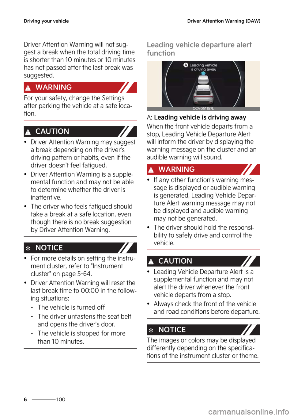 KIA EV6 2023  Owners Manual �%�S�J�W�J�O�H��Z�P�V�S��W�F�I�J�D�M�F
���
�
�%�S�J�W�F�S��"�U�U�F�O�U�J�P�O��8�B�S�O�J�O�H��	�%�"�8�

�%�S�J�W�F�S��"�U�U�F�O�U�J�P�O��8�B�S�O�J�O�H��X�J�M�M��O�P�U��T�V�H-
�H�F�T�U��B