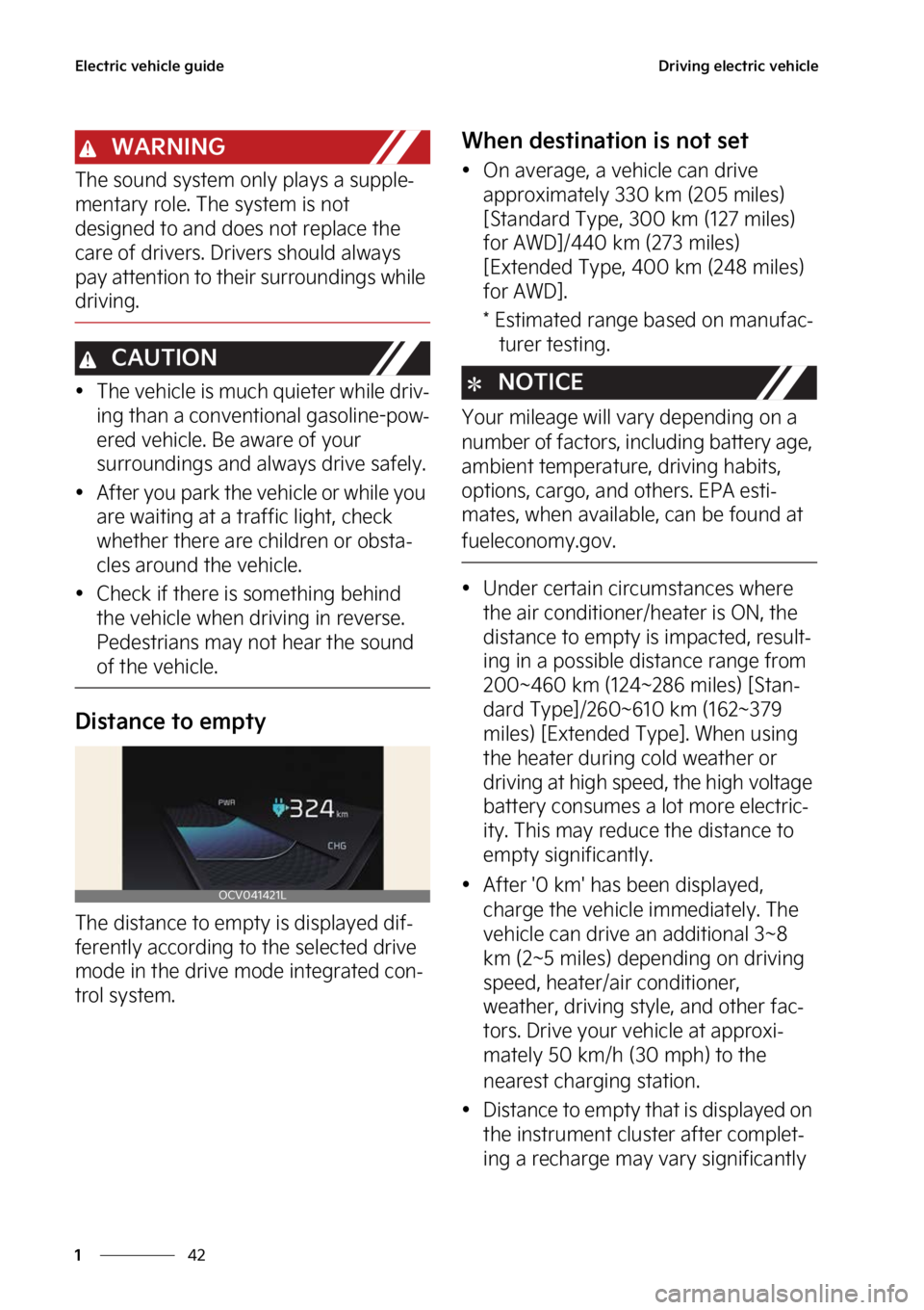 KIA EV6 2023  Owners Manual �&�M�F�D�U�S�J�D��W�F�I�J�D�M�F��H�V�J�E�F
��
�
�%�S�J�W�J�O�H��F�M�F�D�U�S�J�D��W�F�I�J�D�M�F
�8�"�3�/�*�/�(
�5�I�F��T�P�V�O�E��T�Z�T�U�F�N��P�O�M�Z��Q�M�B�Z�T��B��T�V�Q�Q�M�F-
�N�F�O�U�