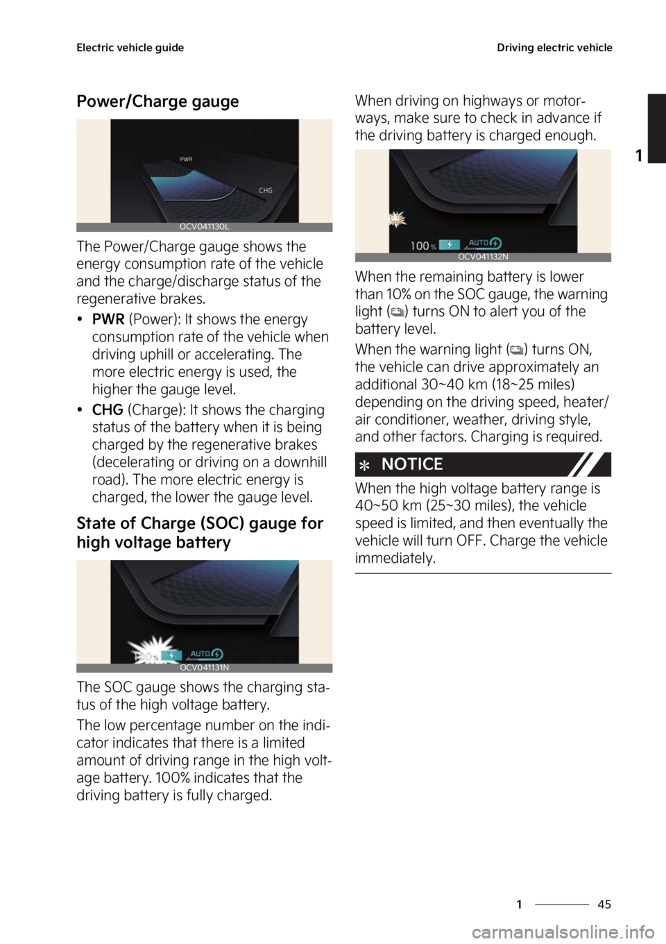 KIA EV6 2023  Owners Manual ��
�
�
�&�M�F�D�U�S�J�D��W�F�I�J�D�M�F��H�V�J�E�F�%�S�J�W�J�O�H��F�M�F�D�U�S�J�D��W�F�I�J�D�M�F
�1�P�X�F�S��$�I�B�S�H�F��H�B�V�H�F
�5�I�F��1�P�X�F�S��$�I�B�S�H�F��H�B�V�H�F��T�I�P�X�T��