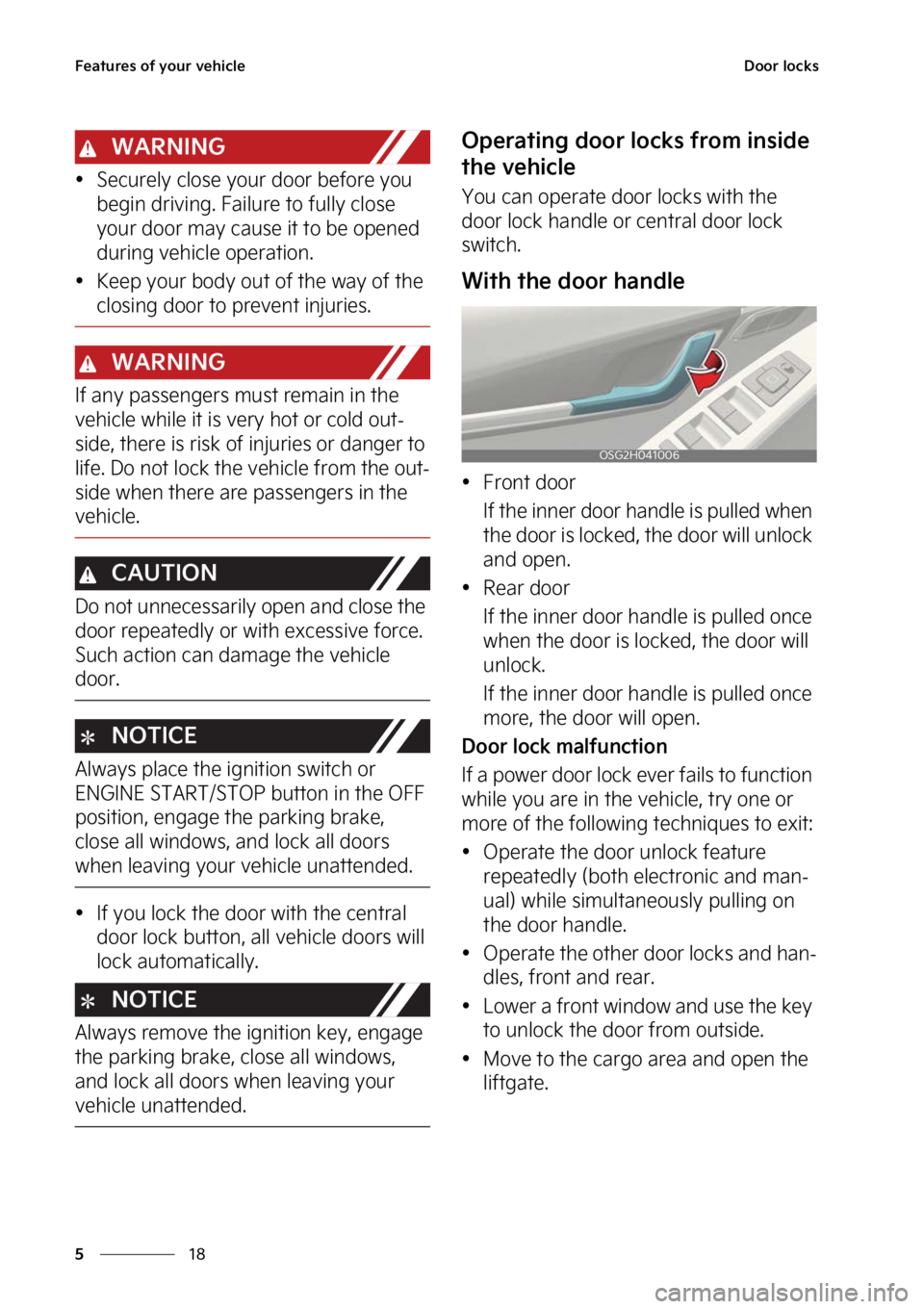KIA NIRO HYBRID EV 2023  Owners Manual ��F�B�U�V�S�F�T��P�G��Z�P�V�S��W�F�I�J�D�M�F
��
�
�%�P�P�S��M�P�D�L�T
�8�"�3�/�*�/�(
