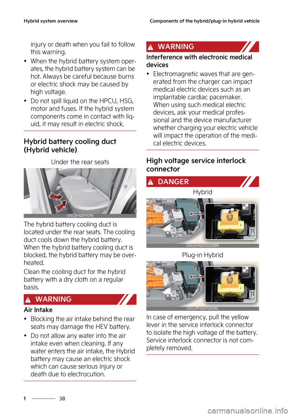 KIA NIRO HYBRID EV 2023  Owners Manual �)�Z�C�S�J�E��T�Z�T�U�F�N��P�W�F�S�W�J�F�X
��
�
�$�P�N�Q�P�O�F�O�U�T��P�G��U�I�F��I�Z�C�S�J�E��Q�M�V�H��J�O��I�Z�C�S�J�E��W�F�I�J�D�M�F
�J�O�K�V�S�Z��P�S��E�F�B�U�I��X�I�F�O��Z�P�V��G