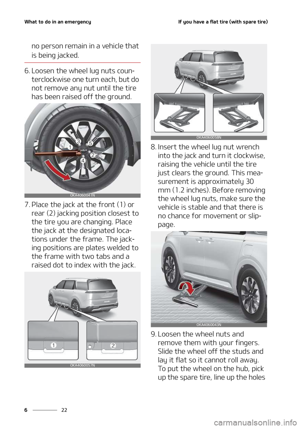 KIA SEDONA 2022  Owners Manual �8�I�B�U��U�P��E�P��J�O��B�O��F�N�F�S�H�F�O�D�Z
��
�
�*�G��Z�P�V��I�B�W�F��B��G�M�B�U��U�J�S�F��	�X�J�U�I��T�Q�B�S�F��U�J�S�F�

�O�P��Q�F�S�T�P�O��S�F�N�B�J�O��J�O��B��W�F�I�J�D�M