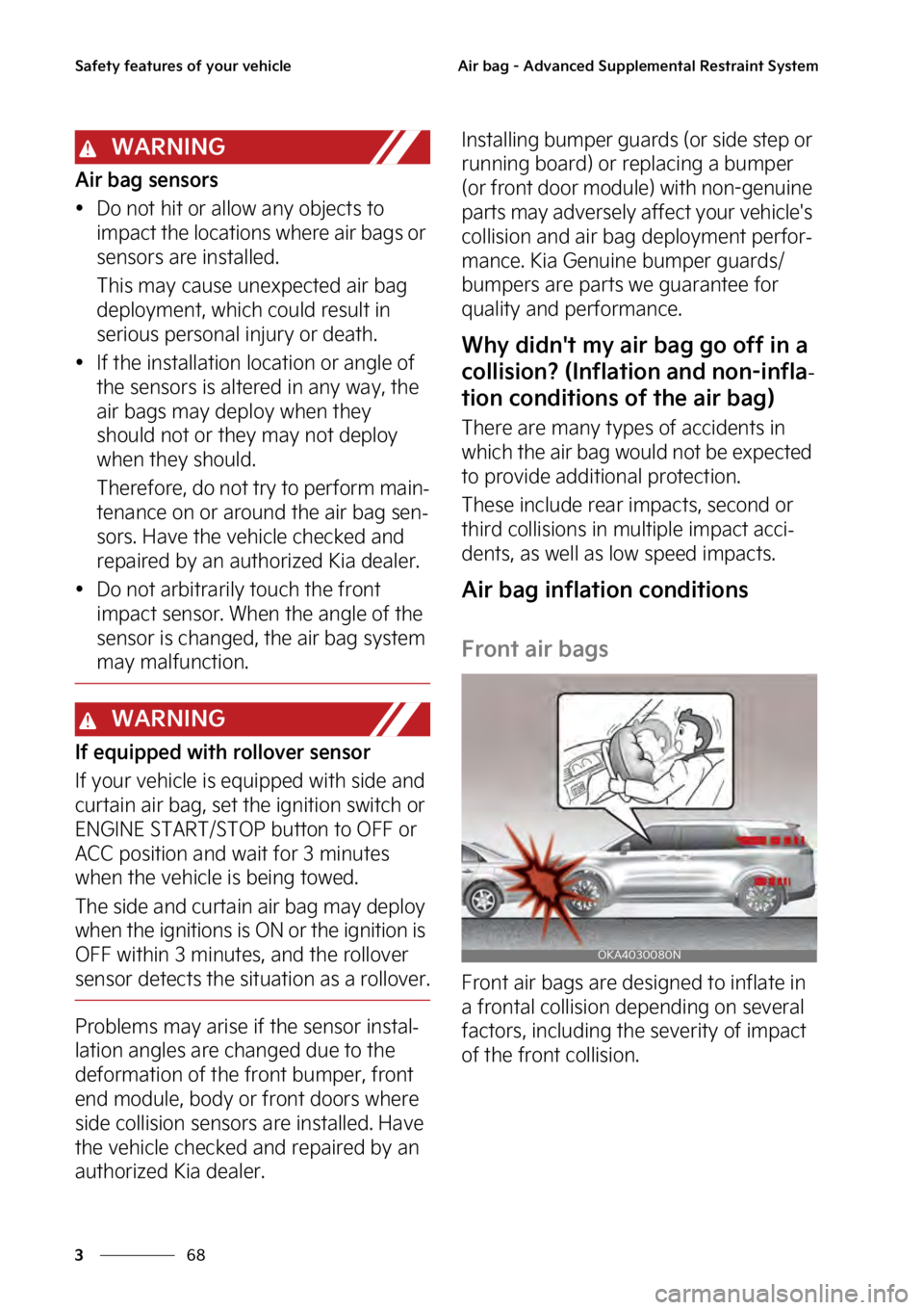 KIA SEDONA 2023  Owners Manual �4�B�G�F�U�Z��G�F�B�U�V�S�F�T��P�G��Z�P�V�S��W�F�I�J�D�M�F
��
�
�"�J�S��C�B�H����"�E�W�B�O�D�F�E��4�V�Q�Q�M�F�N�F�O�U�B�M��3�F�T�U�S�B�J�O�U��4�Z�T�U�F�N
�8�"�3�/�*�/�(
�"�J�S��C�B�H��