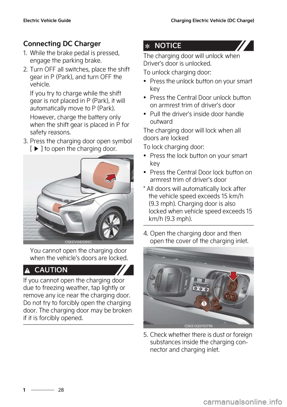 KIA SOUL EV 2023  Owners Manual �&�M�F�D�U�S�J�D��7�F�I�J�D�M�F��(�V�J�E�F
��
�
�$�I�B�S�H�J�O�H��&�M�F�D�U�S�J�D��7�F�I�J�D�M�F��	�%�$��$�I�B�S�H�F�

�$�P�O�O�F�D�U�J�O�H��%�$��$�I�B�S�H�F�S
�� �8�I�J�M�F��U�I�F��C�S
