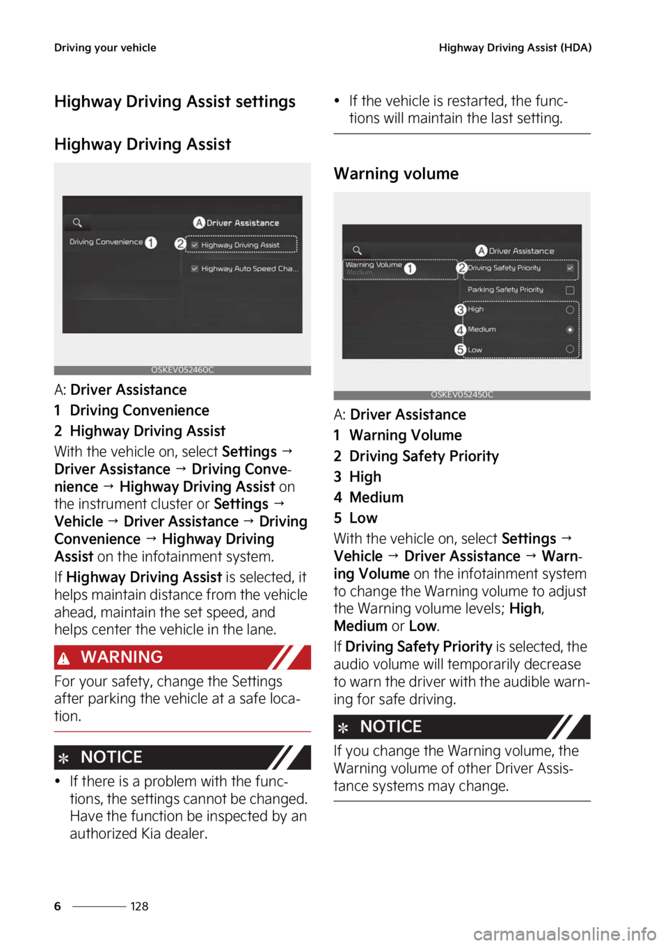 KIA SOUL EV 2023  Owners Manual �%�S�J�W�J�O�H��Z�P�V�S��W�F�I�J�D�M�F
���
�
�)�J�H�I�X�B�Z��%�S�J�W�J�O�H��"�T�T�J�T�U��	�)�%�"�

�)�J�H�I�X�B�Z��%�S�J�W�J�O�H��"�T�T�J�T�U��T�F�U�U�J�O�H�T
�)�J�H�I�X�B�Z��%�S�J�W�J�O�