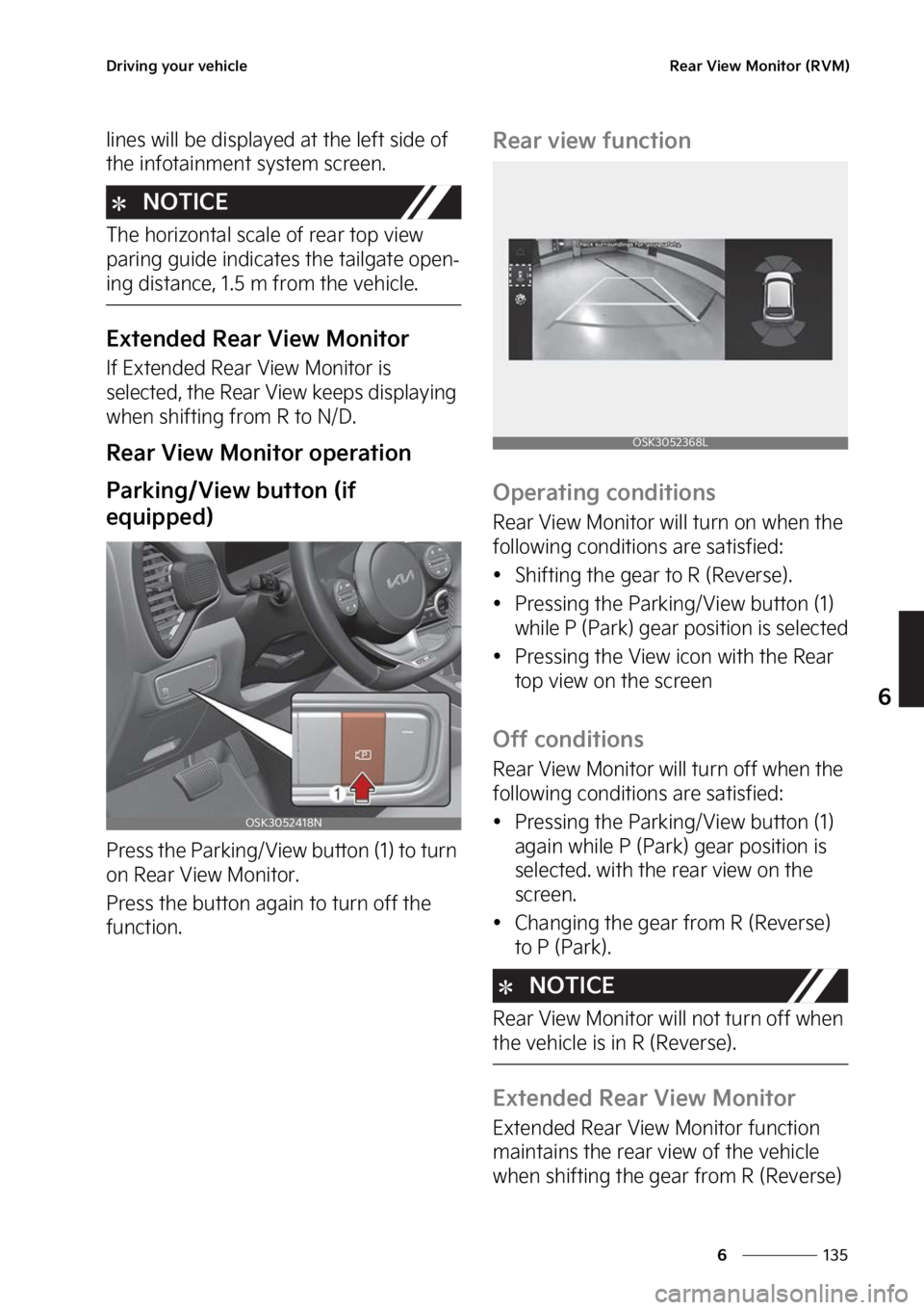 KIA SOUL EV 2023  Owners Manual ���
�
�
�%�S�J�W�J�O�H��Z�P�V�S��W�F�I�J�D�M�F�3�F�B�S��7�J�F�X��.�P�O�J�U�P�S��	�3�7�.�

�M�J�O�F�T��X�J�M�M��C�F��E�J�T�Q�M�B�Z�F�E��B�U��U�I�F��M�F�G�U��T�J�E�F��P�G�
�U�I�F��J�
