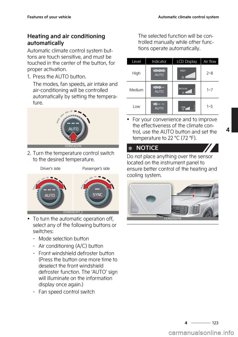KIA TELLURIDE 2023  Owners Manual ���
�
�
��F�B�U�V�S�F�T��P�G��Z�P�V�S��W�F�I�J�D�M�F�"�V�U�P�N�B�U�J�D��D�M�J�N�B�U�F��D�P�O�U�S�P�M��T�Z�T�U�F�N
�)�F�B�U�J�O�H��B�O�E��B�J�S��D�P�O�E�J�U�J�P�O�J�O�H�
�B�V�U�P�N�B�U�