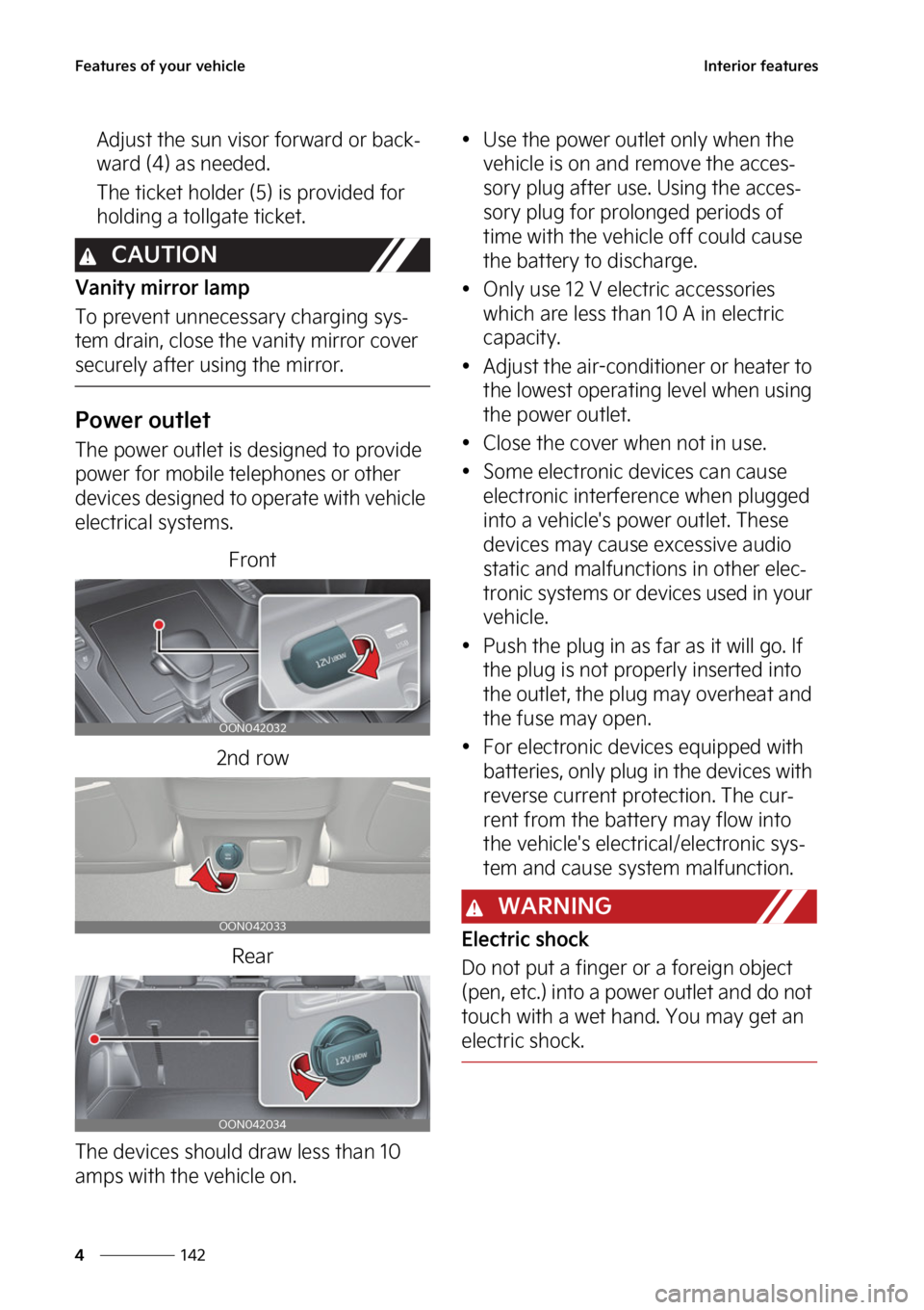 KIA TELLURIDE 2023  Owners Manual ��F�B�U�V�S�F�T��P�G��Z�P�V�S��W�F�I�J�D�M�F
���
�
�*�O�U�F�S�J�P�S��G�F�B�U�V�S�F�T
�"�E�K�V�T�U��U�I�F��T�V�O��W�J�T�P�S��G�P�S�X�B�S�E��P�S��C�B�D�L-
�X�B�S�E��	��
��B�T��O�F�F�E