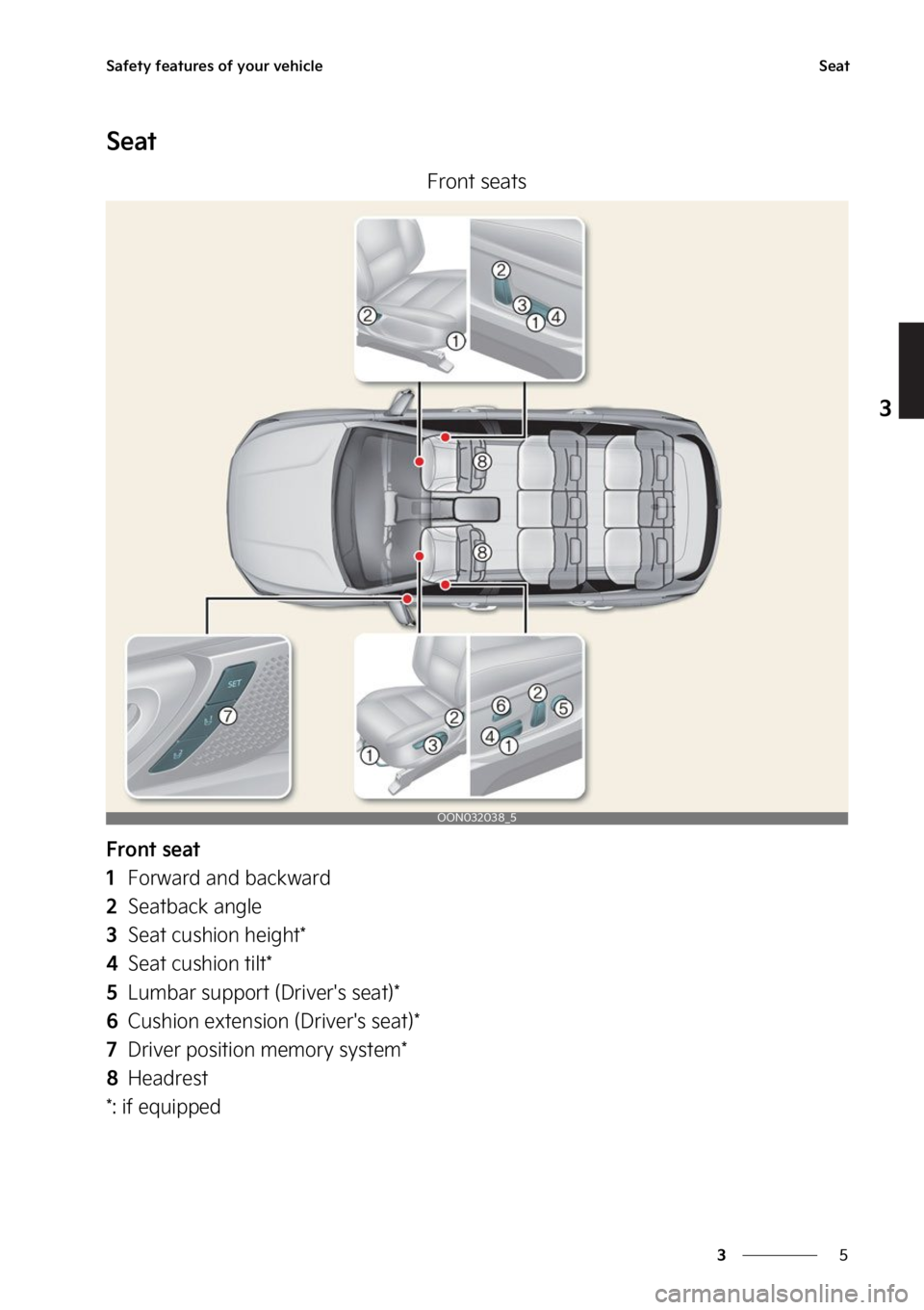 KIA TELLURIDE 2023  Owners Manual �
�
�
�4�B�G�F�U�Z��G�F�B�U�V�S�F�T��P�G��Z�P�V�S��W�F�I�J�D�M�F�4�F�B�U
�4�F�B�U
��S�P�O�U��T�F�B�U�T
��S�P�O�U��T�F�B�U
��
��P�S�X�B�S�E��B�O�E��C�B�D�L�X�B�S�E
���4�F�B�U�C�B�D�L�