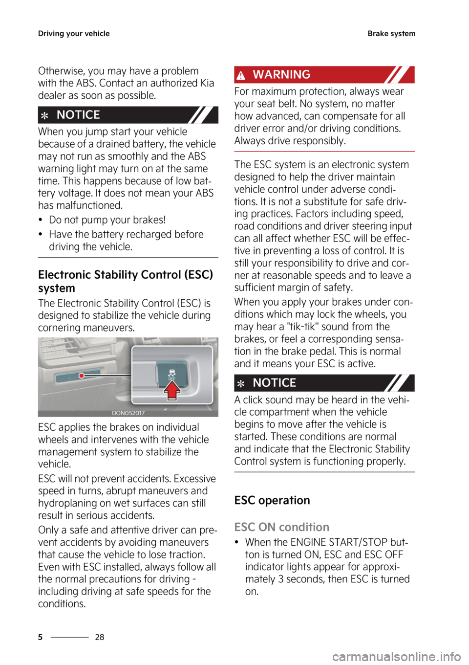 KIA TELLURIDE 2023  Owners Manual �%�S�J�W�J�O�H��Z�P�V�S��W�F�I�J�D�M�F
��
�
�#�S�B�L�F��T�Z�T�U�F�N
�0�U�I�F�S�X�J�T�F�
��Z�P�V��N�B�Z��I�B�W�F��B��Q�S�P�C�M�F�N�
�X�J�U�I��U�I�F��"�#�4���$�P�O�U�B�D�U��B�O��B�V�U�