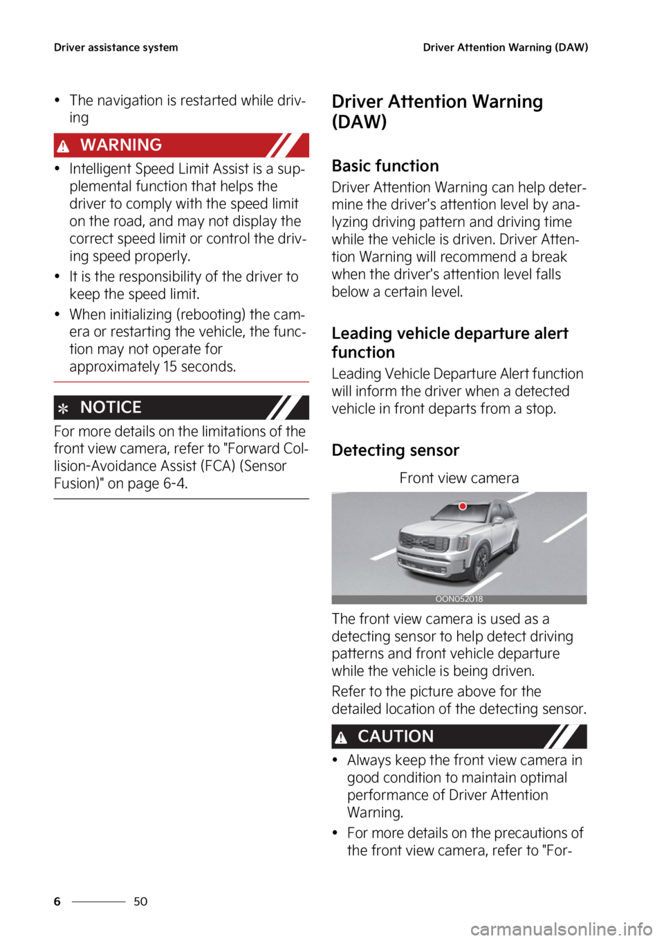 KIA TELLURIDE 2023  Owners Manual �%�S�J�W�F�S��B�T�T�J�T�U�B�O�D�F��T�Z�T�U�F�N
��
�
�%�S�J�W�F�S��"�U�U�F�O�U�J�P�O��8�B�S�O�J�O�H��	�%�"�8�

