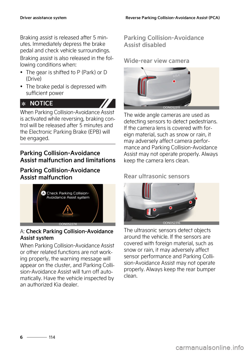 KIA TELLURIDE 2023  Owners Manual �%�S�J�W�F�S��B�T�T�J�T�U�B�O�D�F��T�Z�T�U�F�N
���
�
�3�F�W�F�S�T�F��1�B�S�L�J�O�H��$�P�M�M�J�T�J�P�O��"�W�P�J�E�B�O�D�F��"�T�T�J�T�U��	�1�$�"�

�#�S�B�L�J�O�H��B�T�T�J�T�U��J�T��S�F�M�F