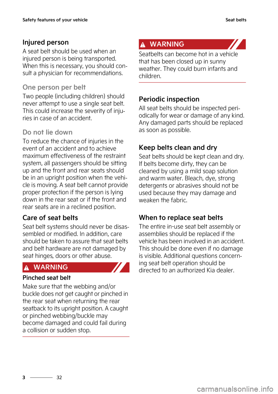 KIA TELLURIDE 2023  Owners Manual �4�B�G�F�U�Z��G�F�B�U�V�S�F�T��P�G��Z�P�V�S��W�F�I�J�D�M�F
��
�
�4�F�B�U��C�F�M�U�T
�*�O�K�V�S�F�E��Q�F�S�T�P�O
�"��T�F�B�U��C�F�M�U��T�I�P�V�M�E��C�F��V�T�F�E��X�I�F�O��B�O�
�J�O�K�V