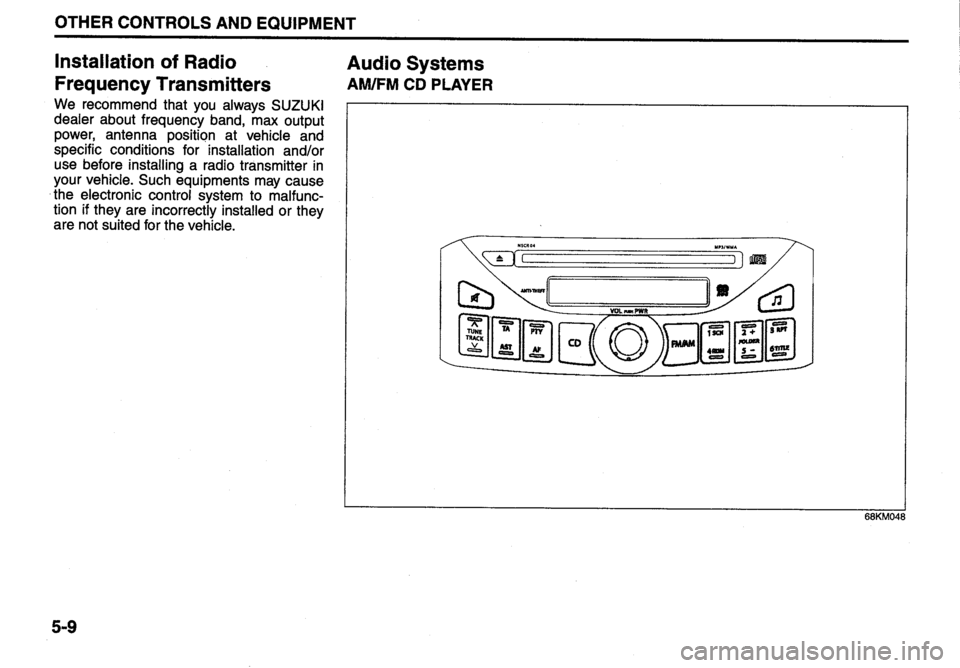 SUZUKI ALTO 2009  Owners Manual 